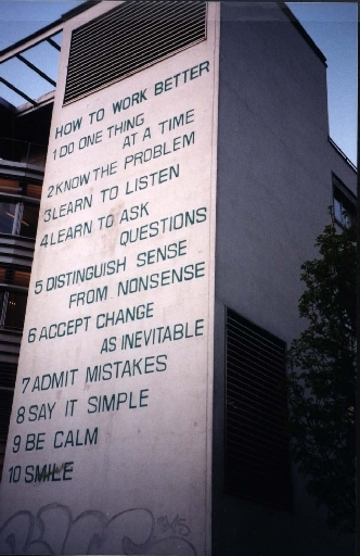 Fischli Weiss how to work better - http://rolfa.ch/blog/default/show/11" alt="http://rolfa.ch/blog/default/show/11