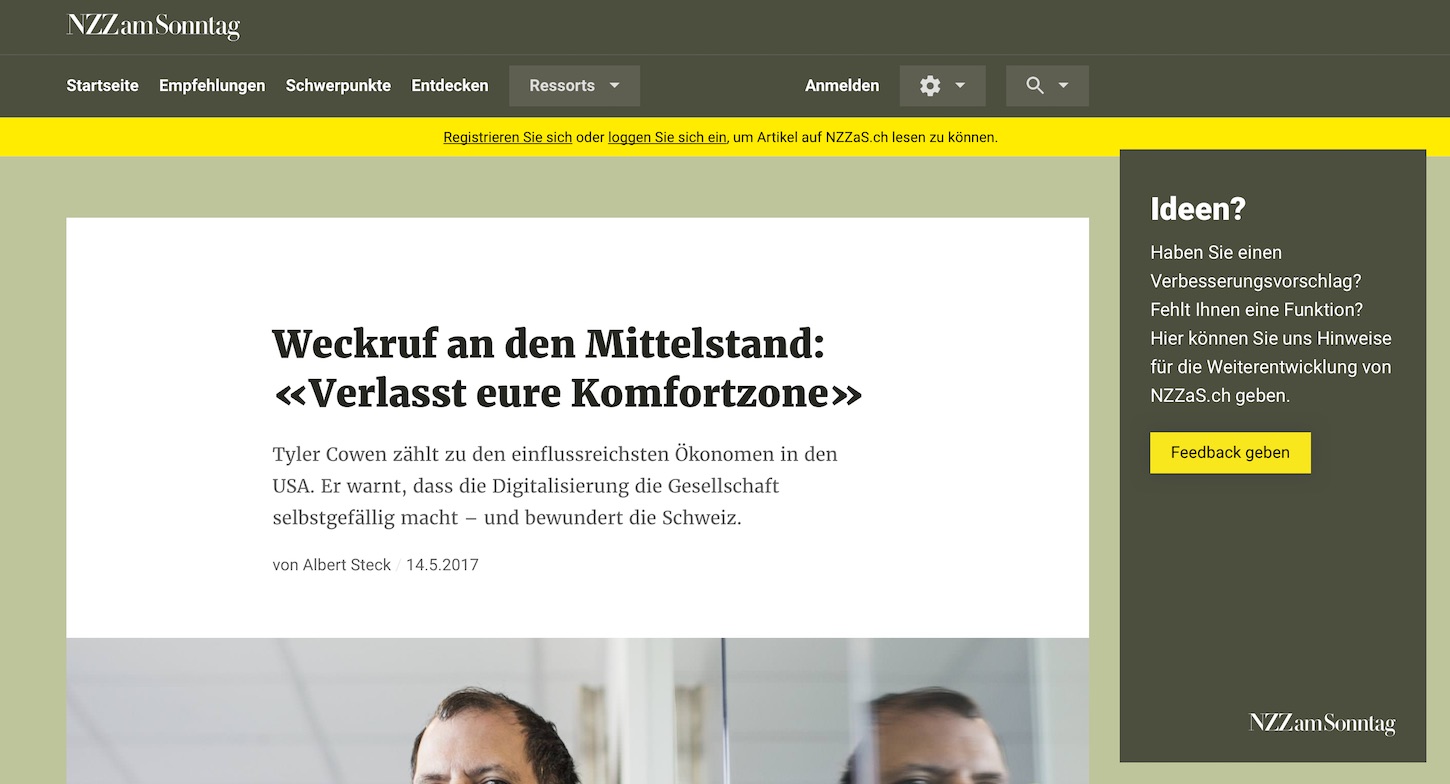 Open Innovation NZZ